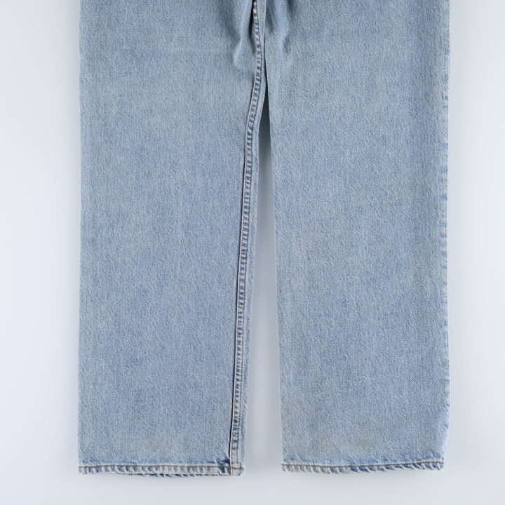 GAP STANDARD FIT Straight Denim Pants, Made in USA, Men's W33 (approx.) cotton blue type Vintage Second Hand