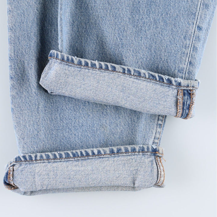 GAP STANDARD FIT Straight Denim Pants, Made in USA, Men's W33 (approx.) cotton blue type Vintage Second Hand