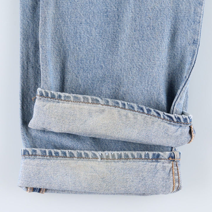 GAP STANDARD FIT Straight Denim Pants, Made in USA, Men's W33 (approx.) cotton blue type Vintage Second Hand