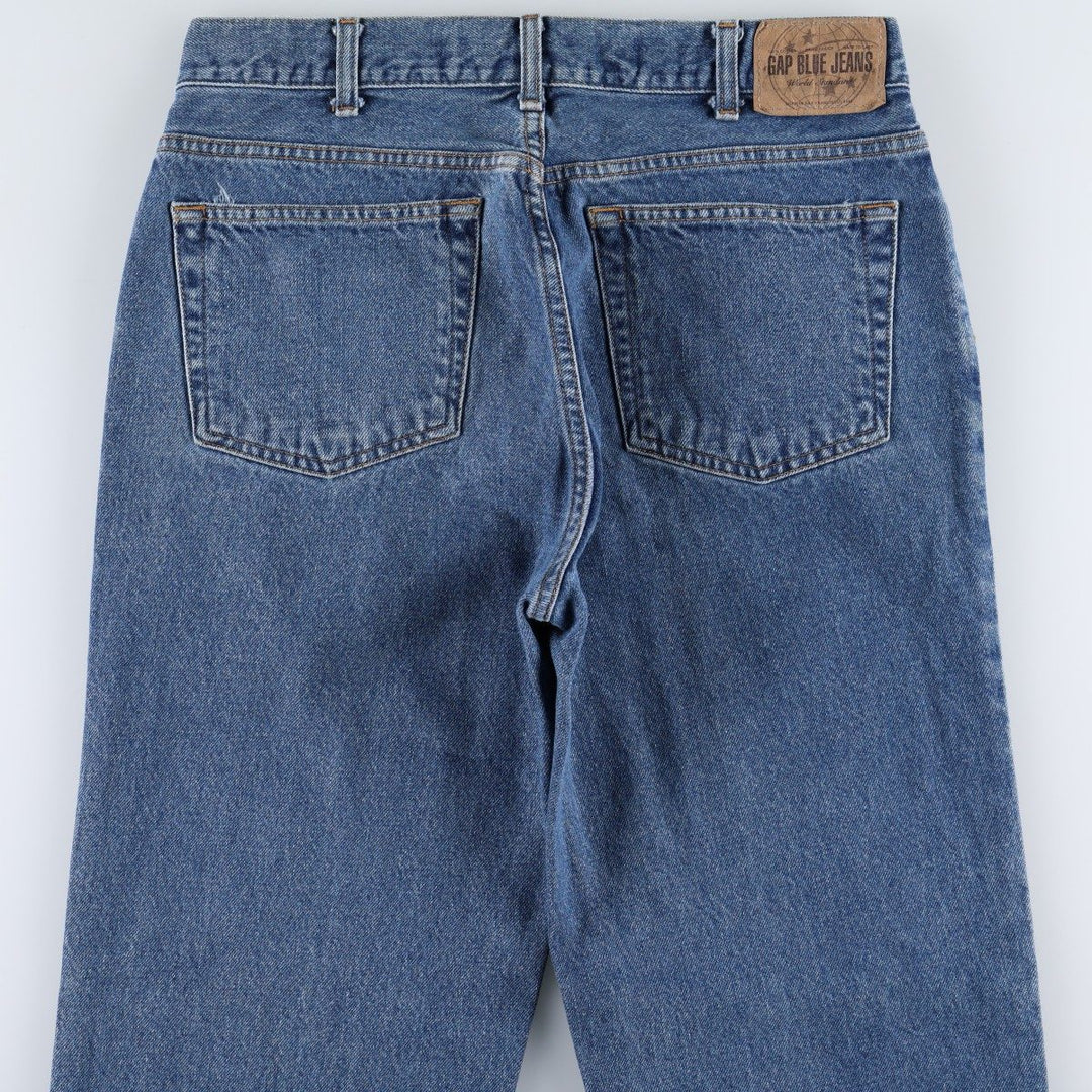 90s-00'S GAP GAP BLUE JEANS ORIGINAL FIT Tapered Denim Pants Men's W32 equivalent cotton blue type Vintage Second Hand