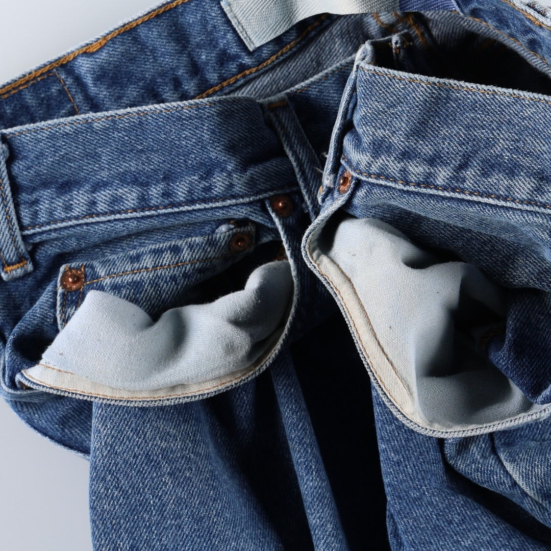90s-00'S GAP GAP BLUE JEANS ORIGINAL FIT Tapered Denim Pants Men's W32 equivalent cotton blue type Vintage Second Hand