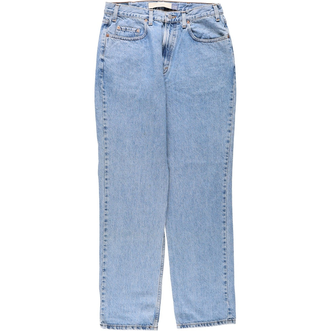 90s-00'S GAP GAP BLUE JEANS RELAXED FIT Tapered Denim Pants Made in USA Men's W34 equivalent cotton blue type Vintage Second Hand