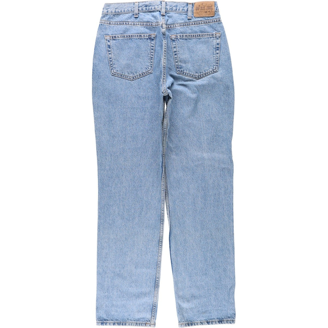 90s-00'S GAP GAP BLUE JEANS RELAXED FIT Tapered Denim Pants Made in USA Men's W34 equivalent cotton blue type Vintage Second Hand