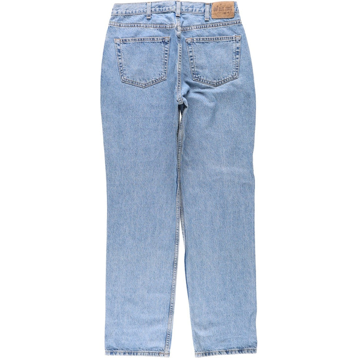 90s-00'S GAP GAP BLUE JEANS RELAXED FIT Tapered Denim Pants Made in USA Men's W34 equivalent cotton blue type Vintage Second Hand