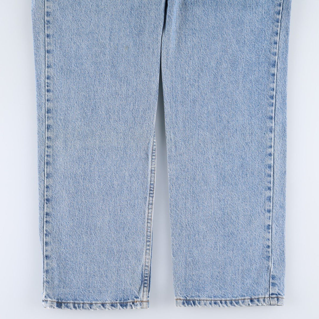 90s-00'S GAP GAP BLUE JEANS RELAXED FIT Tapered Denim Pants Made in USA Men's W34 equivalent cotton blue type Vintage Second Hand