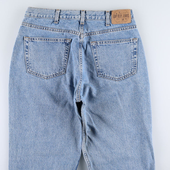 90s-00'S GAP GAP BLUE JEANS RELAXED FIT Tapered Denim Pants Made in USA Men's W34 equivalent cotton blue type Vintage Second Hand