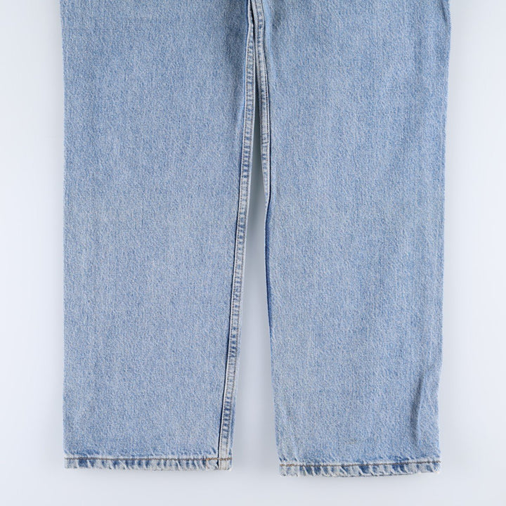 90s-00'S GAP GAP BLUE JEANS RELAXED FIT Tapered Denim Pants Made in USA Men's W34 equivalent cotton blue type Vintage Second Hand