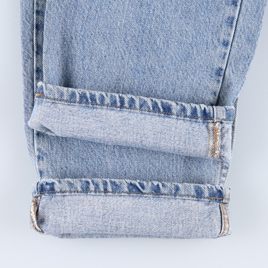 90s-00'S GAP GAP BLUE JEANS RELAXED FIT Tapered Denim Pants Made in USA Men's W34 equivalent cotton blue type Vintage Second Hand