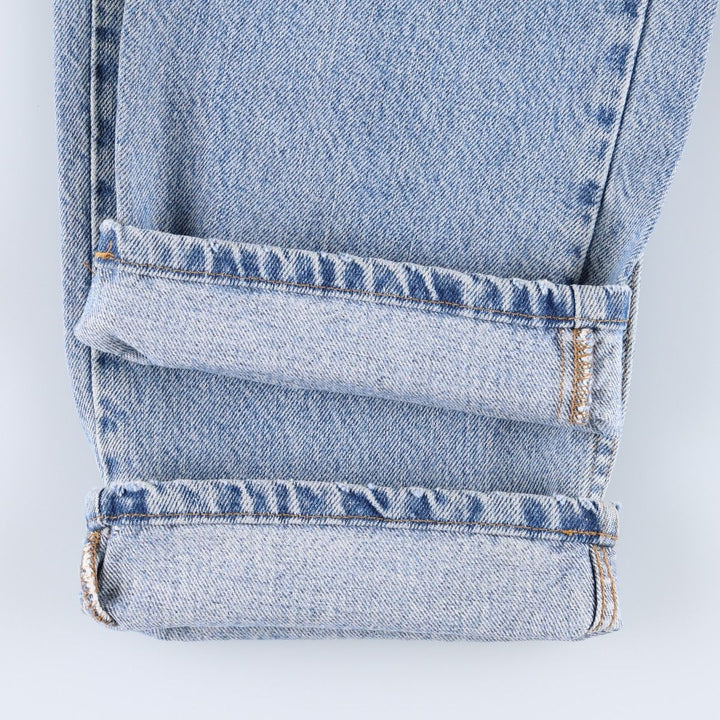 90s-00'S GAP GAP BLUE JEANS RELAXED FIT Tapered Denim Pants Made in USA Men's W34 equivalent cotton blue type Vintage Second Hand