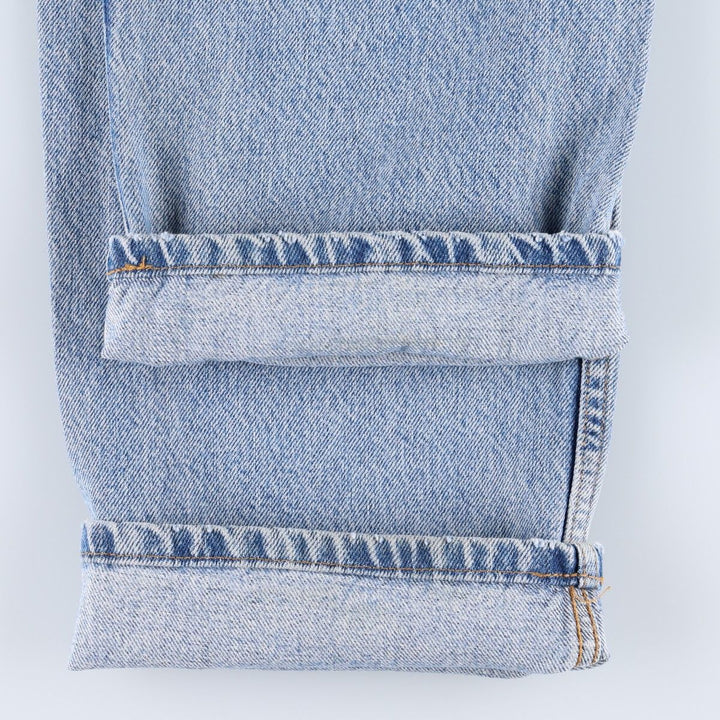 90s-00'S GAP GAP BLUE JEANS RELAXED FIT Tapered Denim Pants Made in USA Men's W34 equivalent cotton blue type Vintage Second Hand