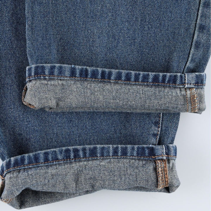 Calvin Klein JEANS Tapered denim pants for men, equivalent to w34 cotton blue type Vintage Second Hand