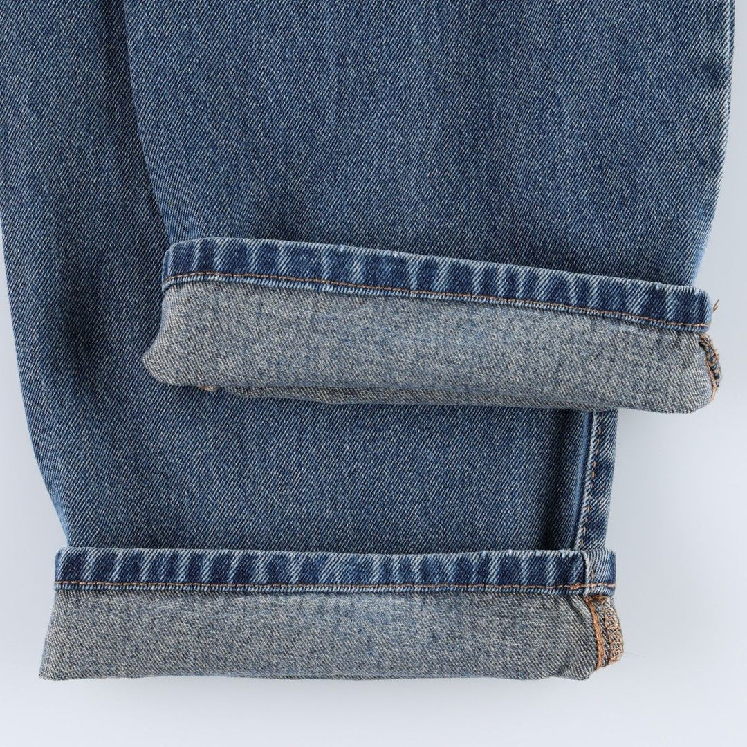 Calvin Klein JEANS Tapered denim pants for men, equivalent to w34 cotton blue type Vintage Second Hand