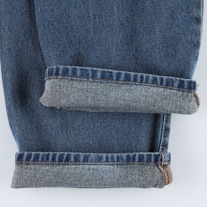 Calvin Klein JEANS Tapered denim pants for men, equivalent to w34 cotton blue type Vintage Second Hand