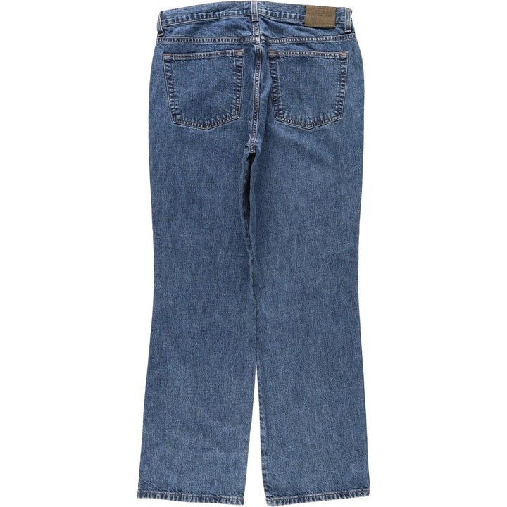 90s-00'S Calvin Klein JEANS straight denim pants, men's size W33 (approx.) cotton blue type Vintage Second Hand