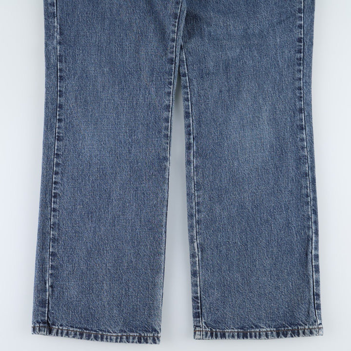 90s-00'S Calvin Klein JEANS straight denim pants, men's size W33 (approx.) cotton blue type Vintage Second Hand