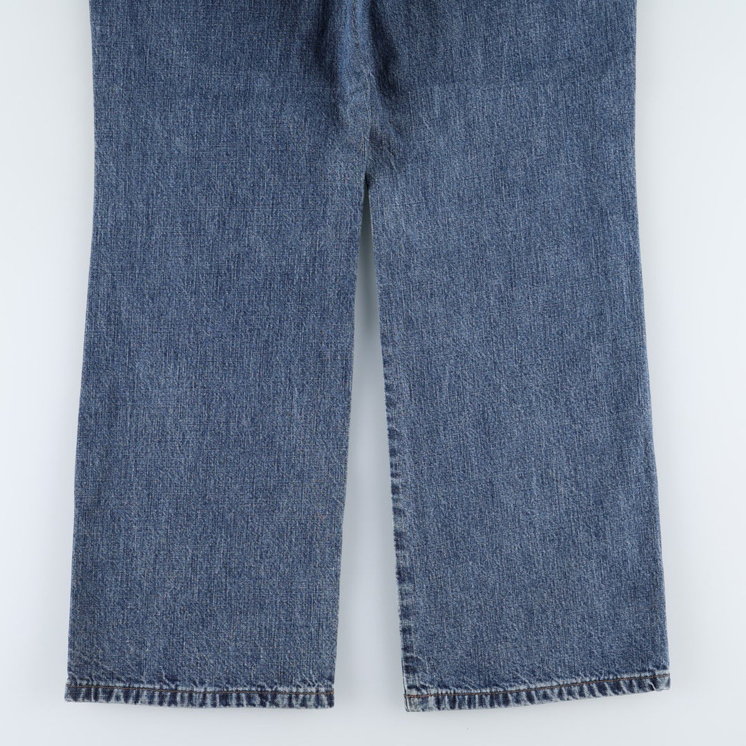 90s-00'S Calvin Klein JEANS straight denim pants, men's size W33 (approx.) cotton blue type Vintage Second Hand