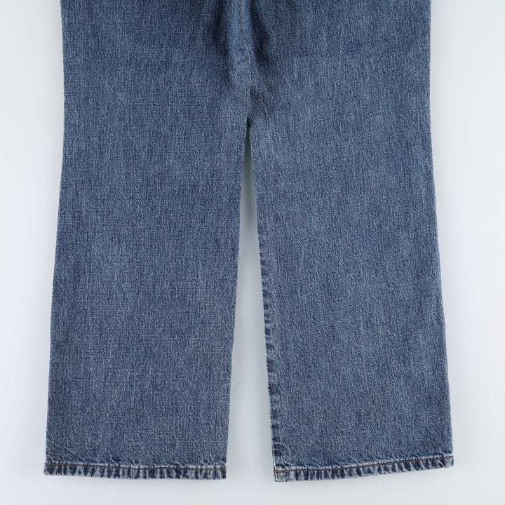 90s-00'S Calvin Klein JEANS straight denim pants, men's size W33 (approx.) cotton blue type Vintage Second Hand