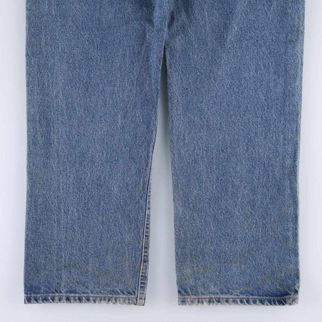 Carhartt FR Series Relaxed Fit Tapered Denim Pants, Men's W36 (approx.) cotton blue type Vintage Second Hand