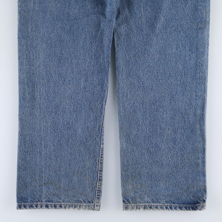 Carhartt FR Series Relaxed Fit Tapered Denim Pants, Men's W36 (approx.) cotton blue type Vintage Second Hand