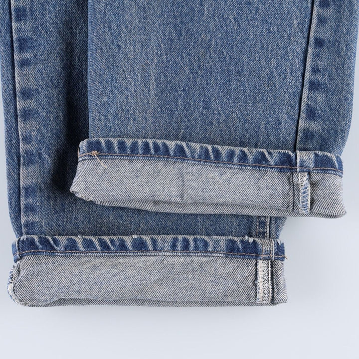 Carhartt FR Series Relaxed Fit Tapered Denim Pants, Men's W36 (approx.) cotton blue type Vintage Second Hand