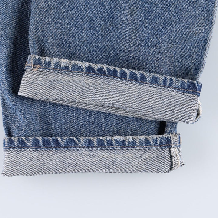 Carhartt FR Series Relaxed Fit Tapered Denim Pants, Men's W36 (approx.) cotton blue type Vintage Second Hand