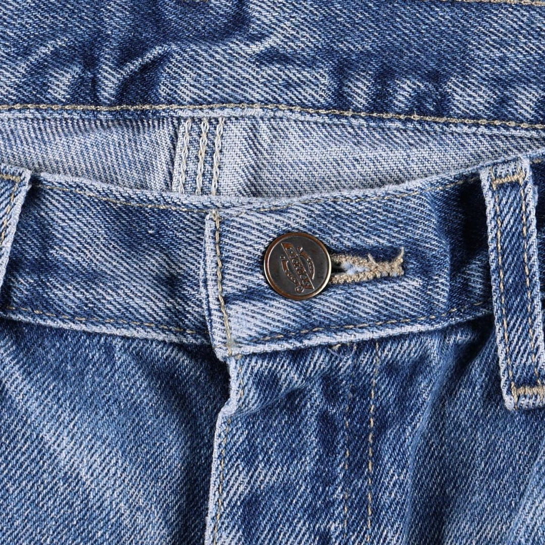 Dickies Relaxed Fit Denim Painter Pants, Men's W33 (approx.) cotton blue type Vintage Second Hand