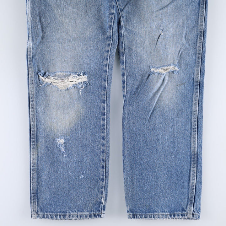 Dickies Relaxed Fit Denim Painter Pants, Men's W33 (approx.) cotton blue type Vintage Second Hand