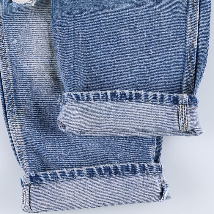 Dickies Relaxed Fit Denim Painter Pants, Men's W33 (approx.) cotton blue type Vintage Second Hand