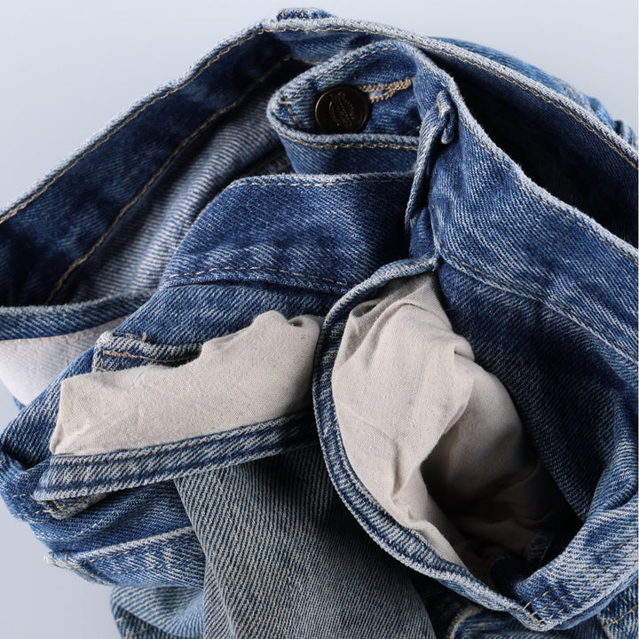 Dickies denim painter pants for men, equivalent to W35 cotton blue type Vintage Second Hand