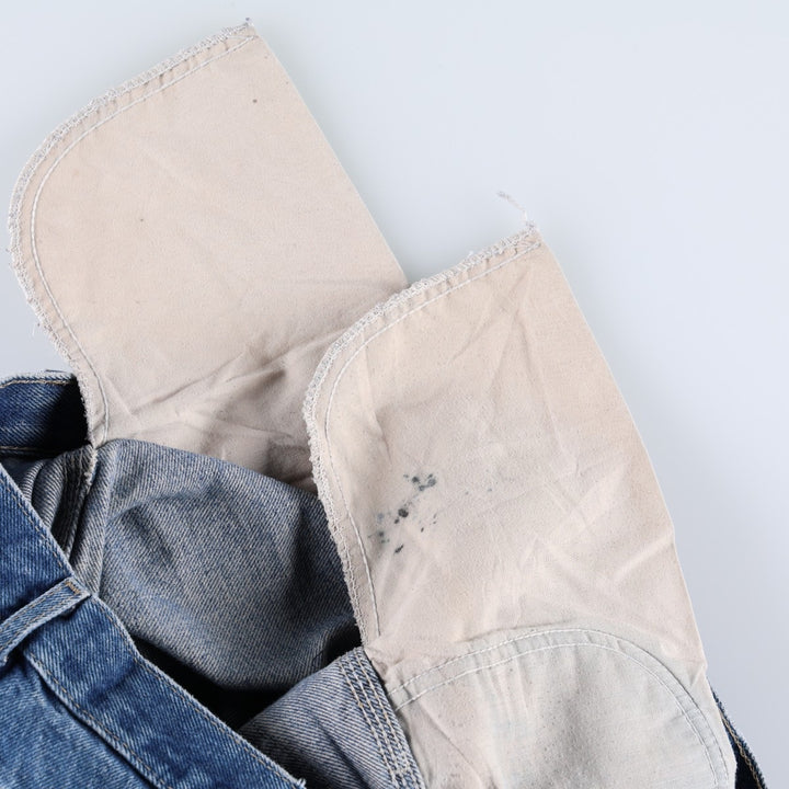 Dickies denim painter pants for men, equivalent to W35 cotton blue type Vintage Second Hand