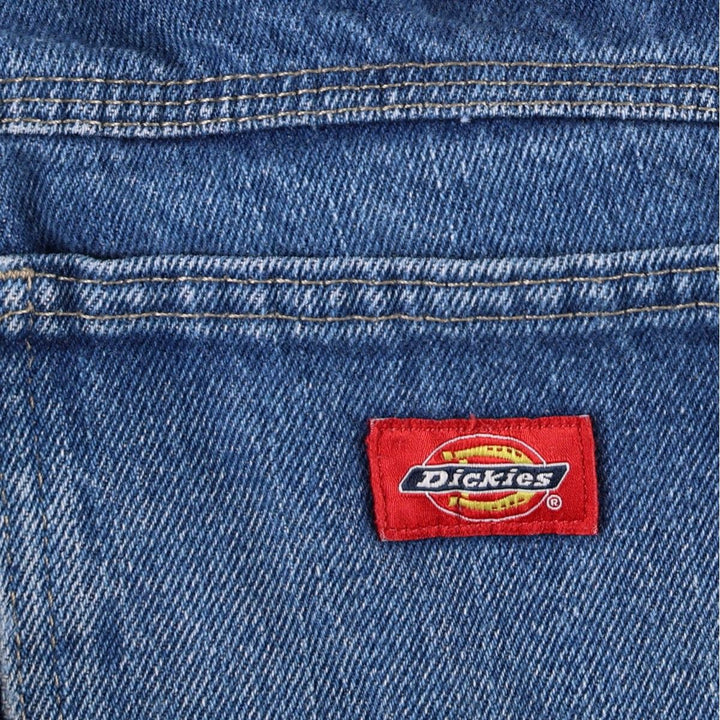 Dickies denim painter pants for men, equivalent to W34 cotton blue type Vintage Second Hand