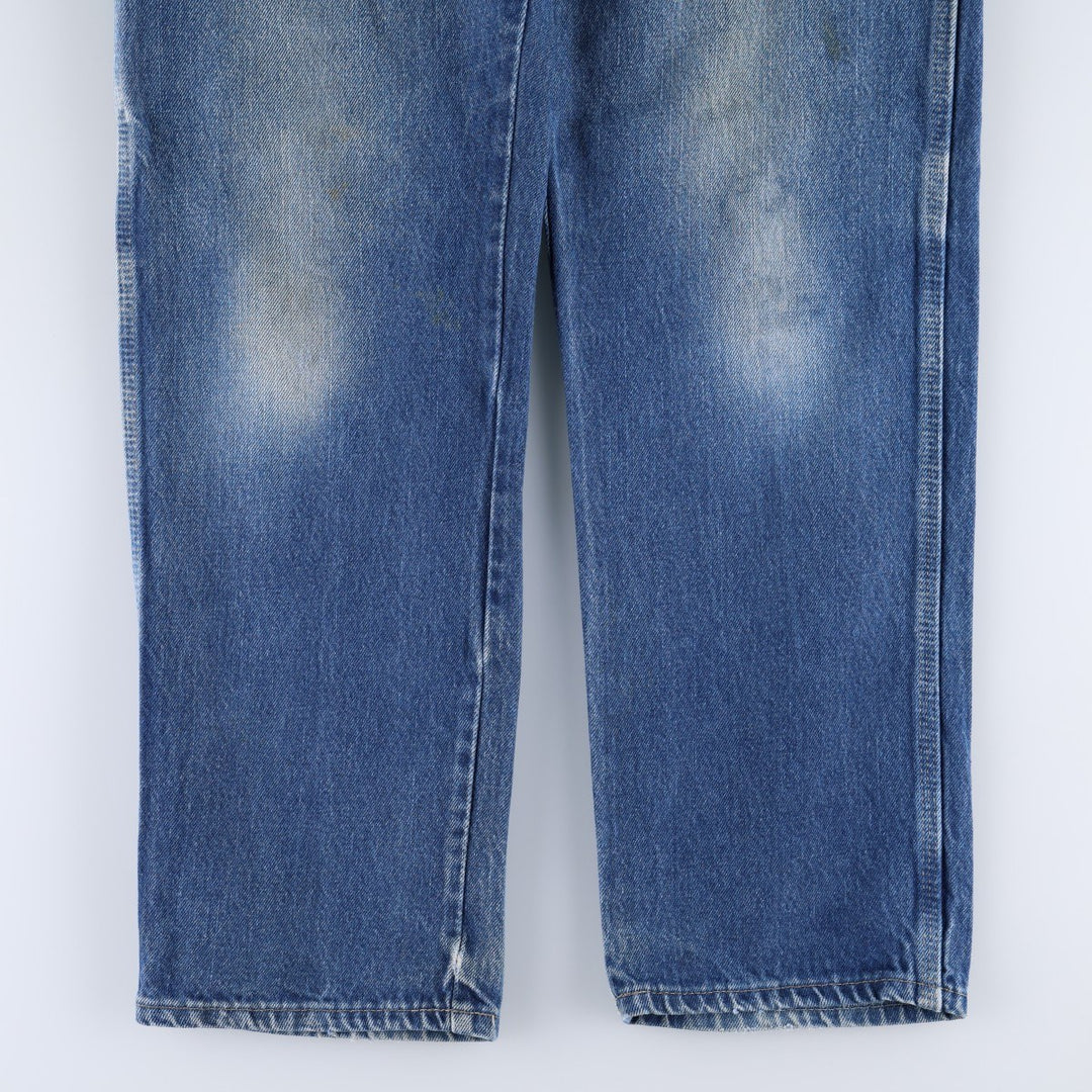 Dickies denim painter pants for men, equivalent to W34 cotton blue type Vintage Second Hand