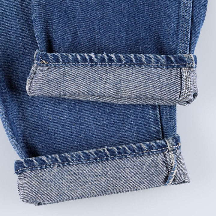 Dickies denim painter pants for men, equivalent to W34 cotton blue type Vintage Second Hand
