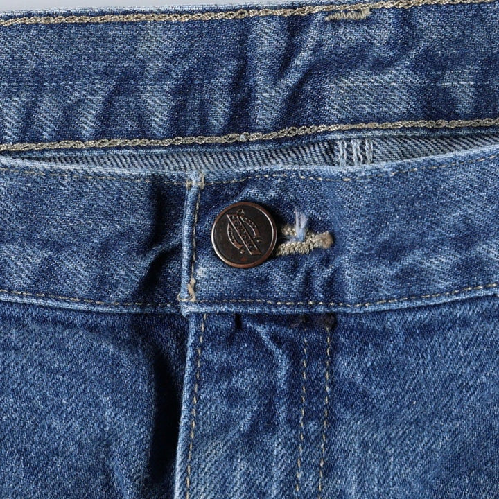 Dickies denim painter pants for men, equivalent to W38 cotton blue type Vintage Second Hand