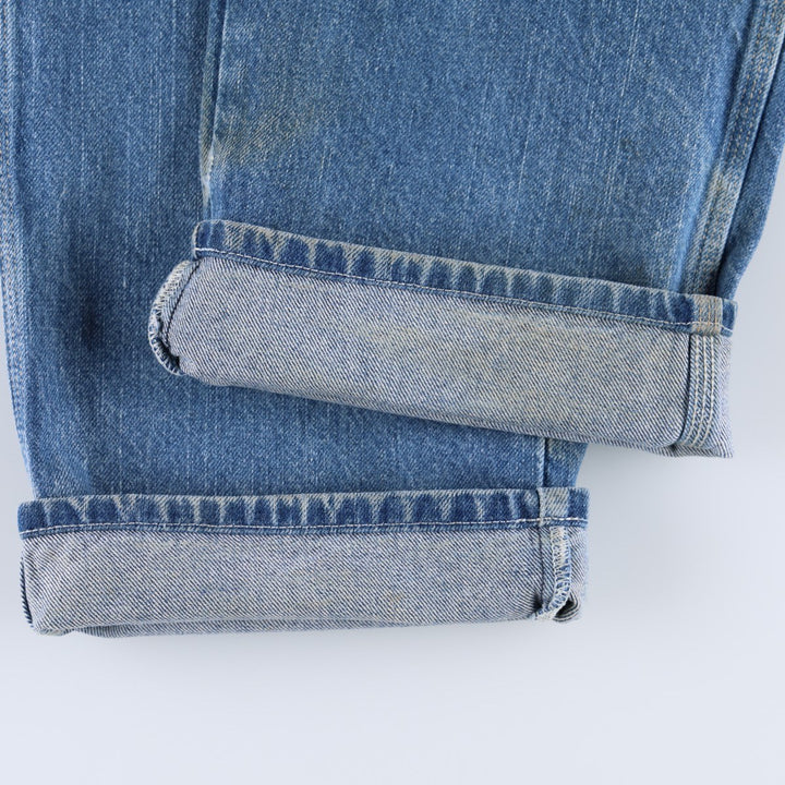 Dickies denim painter pants for men, equivalent to W38 cotton blue type Vintage Second Hand