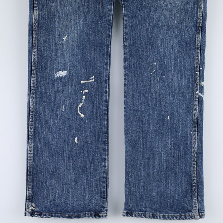 Dickies denim painter pants for men, equivalent to W35 cotton blue type Vintage Second Hand