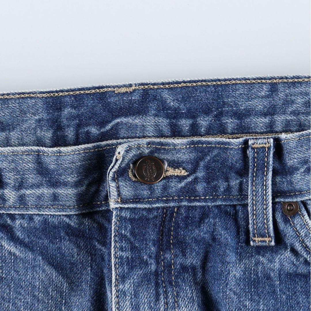 Dickies denim painter pants for men, equivalent to W34 cotton blue type Vintage Second Hand