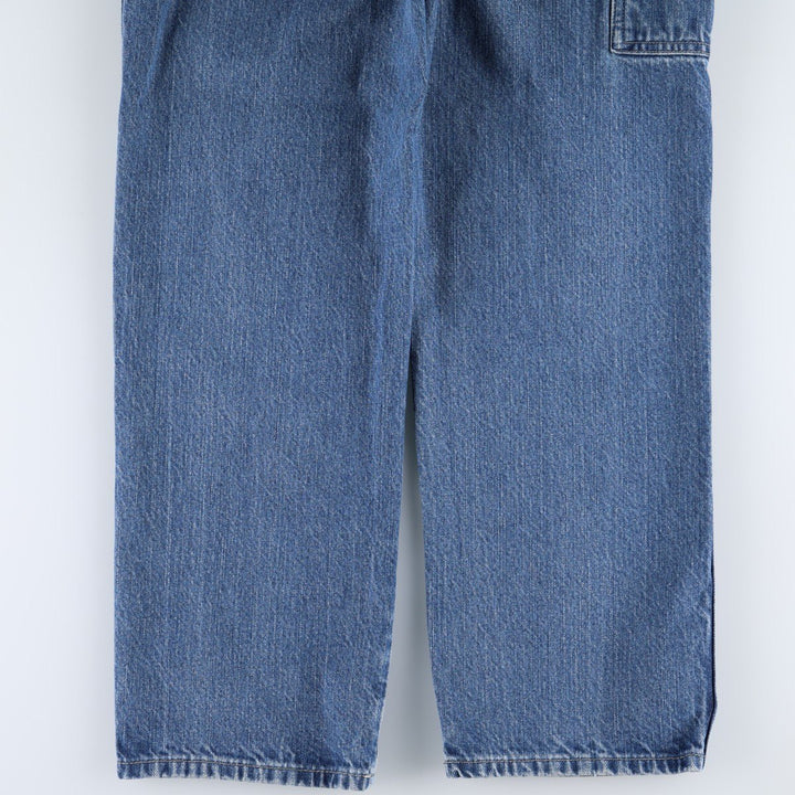 Dickies denim painter pants for men, equivalent to W34 cotton blue type Vintage Second Hand