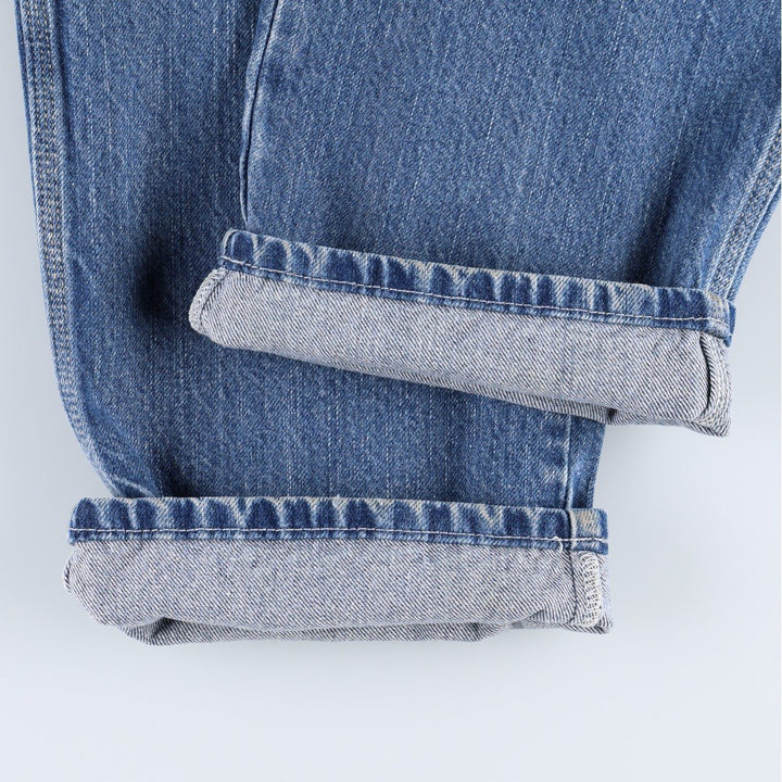 Dickies denim painter pants for men, equivalent to W34 cotton blue type Vintage Second Hand