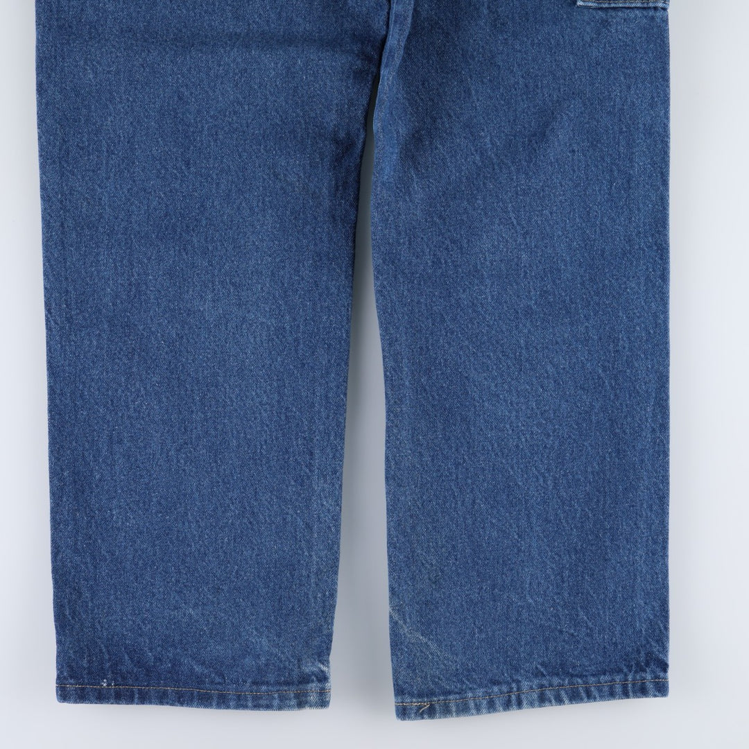 Dickies denim painter pants for men, equivalent to W34 cotton blue type Vintage Second Hand