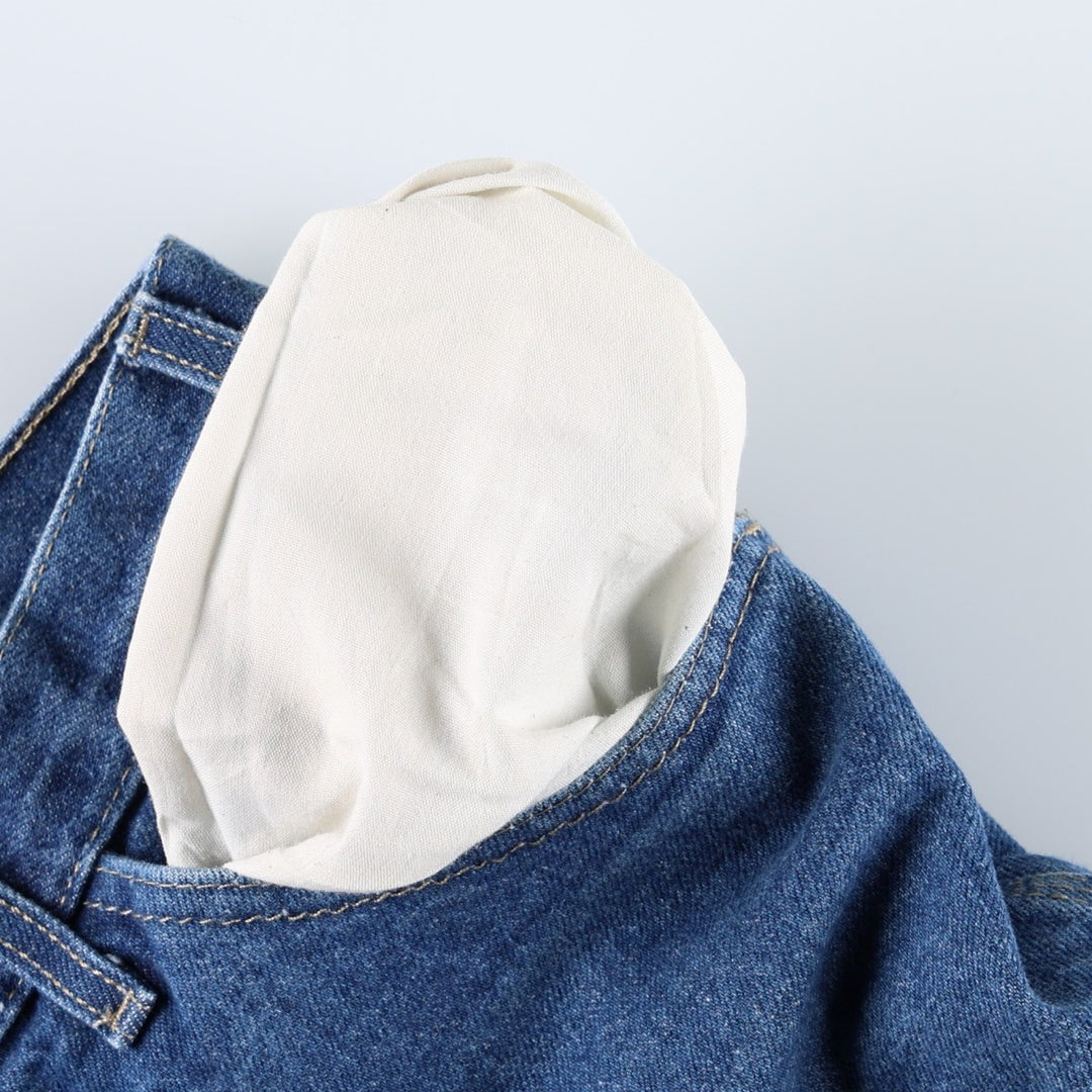 Dickies denim painter pants for men, equivalent to W34 cotton blue type Vintage Second Hand