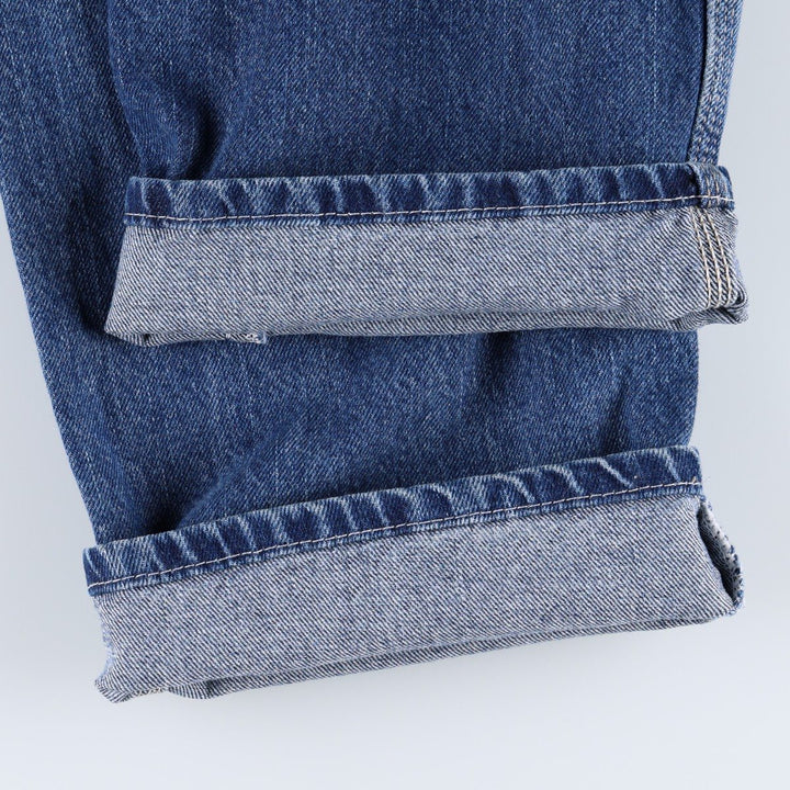 Dickies denim painter pants for men, equivalent to W33 cotton blue type Vintage Second Hand