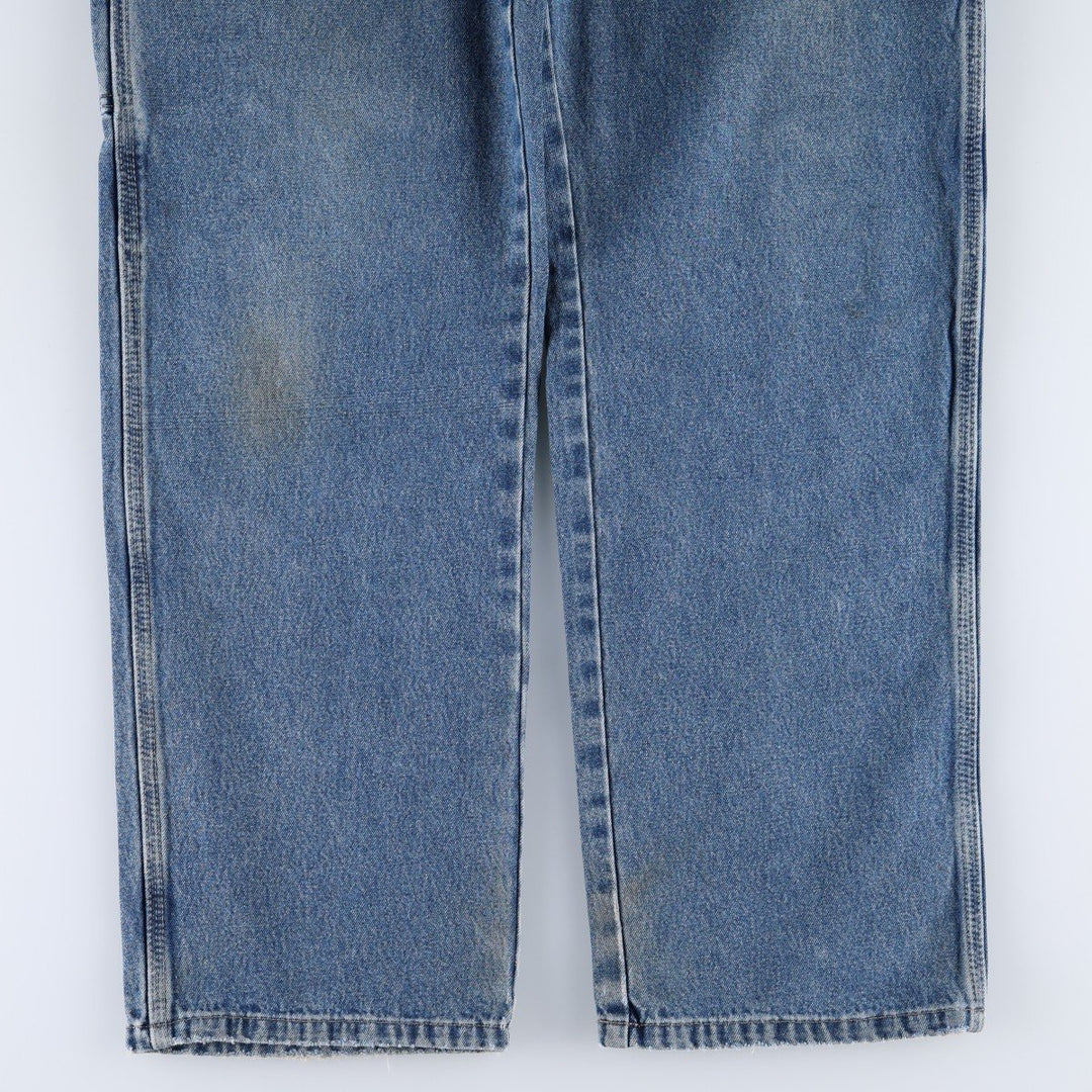 Dickies denim painter pants for men, equivalent to W32 cotton blue type Vintage Second Hand