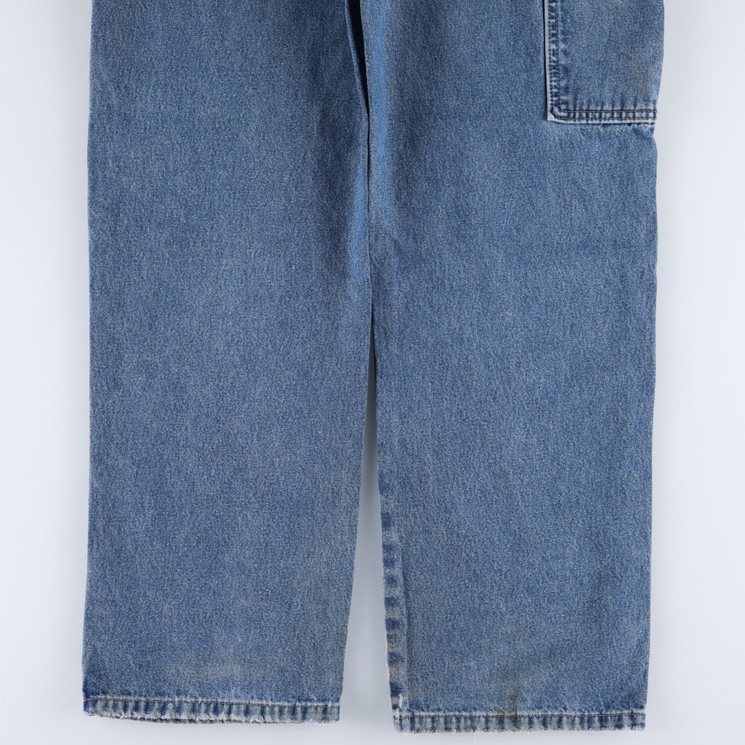 Dickies denim painter pants for men, equivalent to W32 cotton blue type Vintage Second Hand