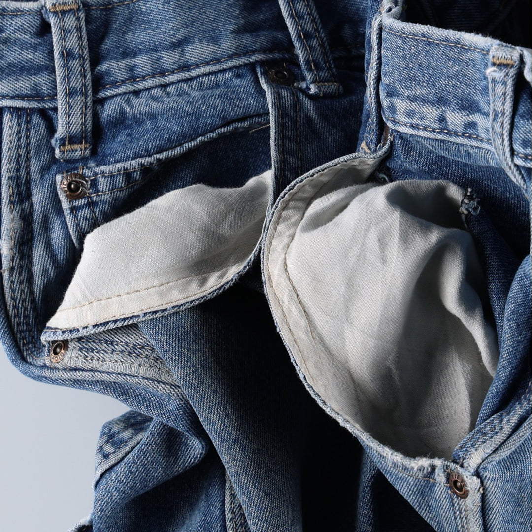Dickies denim painter pants for men, equivalent to W32 cotton blue type Vintage Second Hand