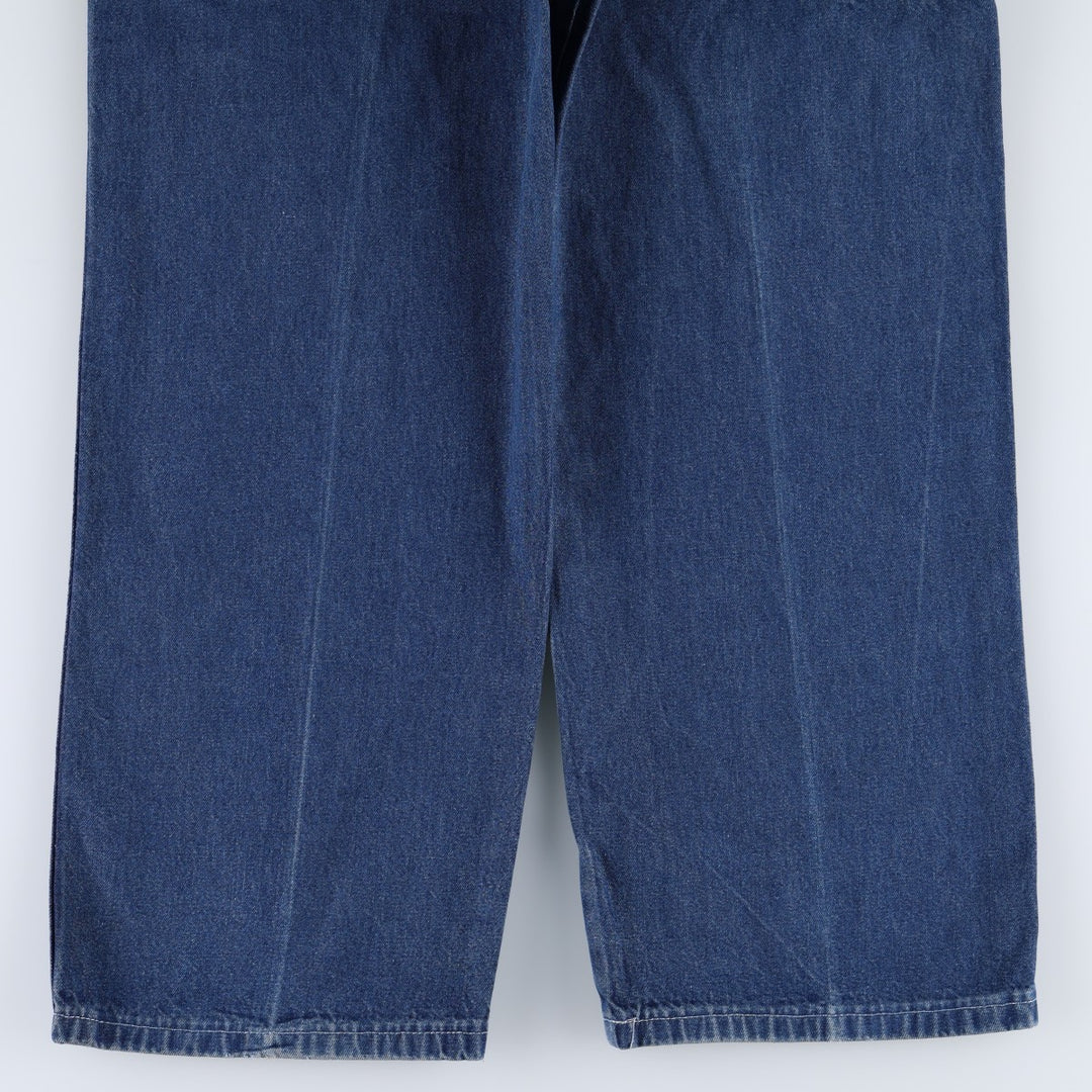 Dickies denim painter pants for men, equivalent to W34 cotton navy blue type Vintage Second Hand