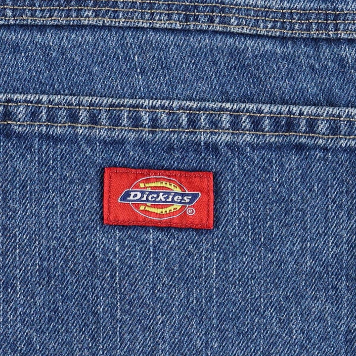 Dickies denim painter pants for men, equivalent to W35 cotton blue type Vintage Second Hand
