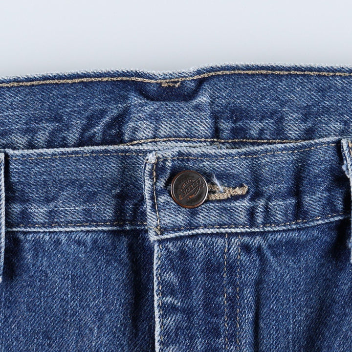 Dickies denim painter pants for men, equivalent to W35 cotton blue type Vintage Second Hand