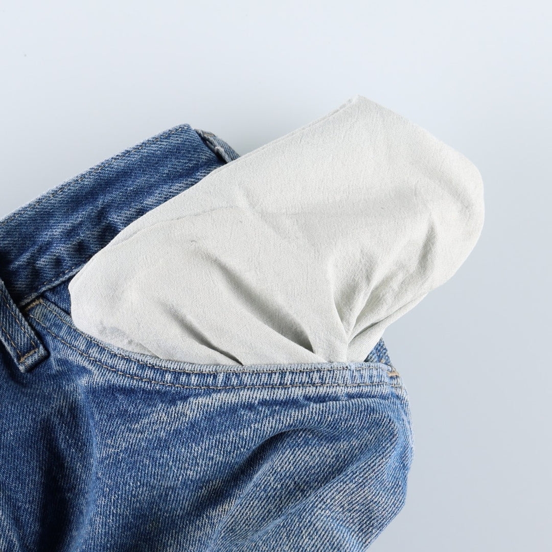 Dickies denim painter pants for men, equivalent to W33 cotton blue type Vintage Second Hand