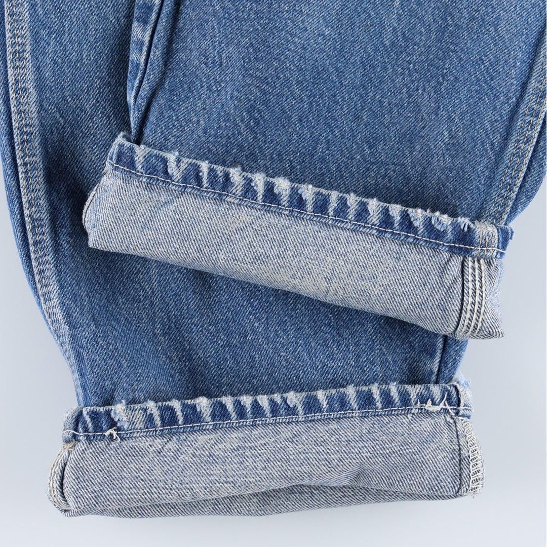 Dickies denim painter pants for men, equivalent to W33 cotton blue type Vintage Second Hand